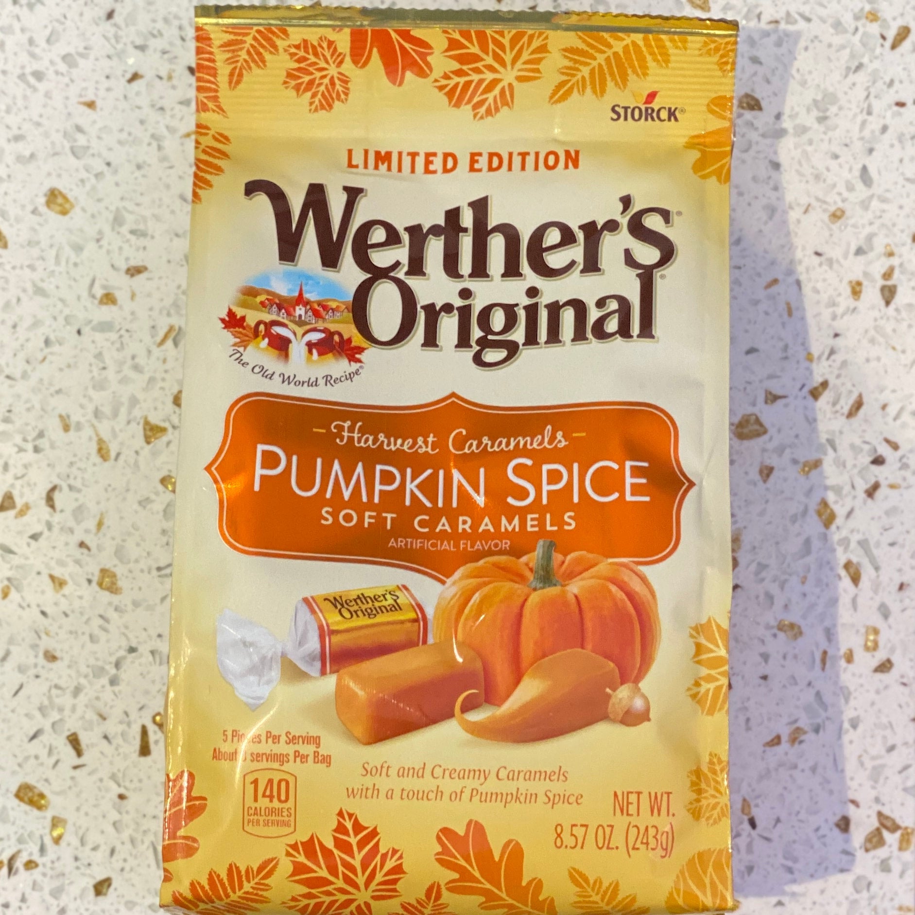 Werther's Pumpkin Spice Caramels PoCo Sweet Shop